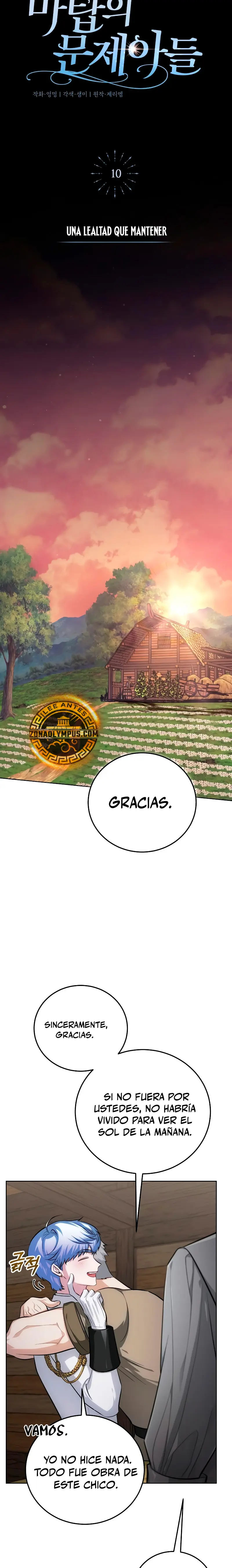 El chico problemático de la torre mágica Capitulo 10 página 9