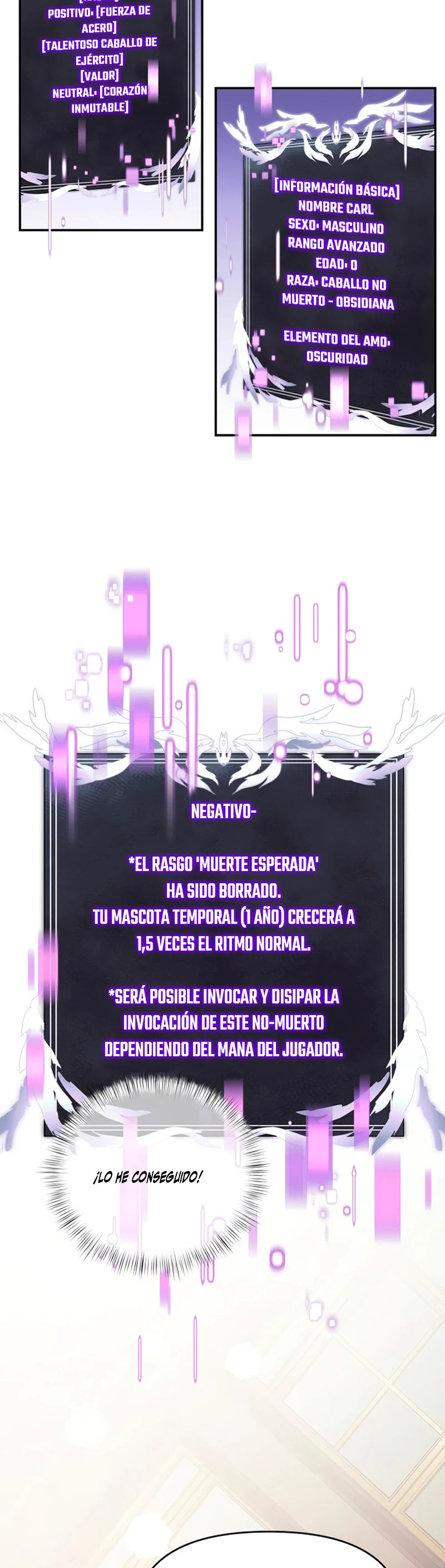 El prodigioso caballero  oscuro con tiempo Limitado Capitulo 10 página 50