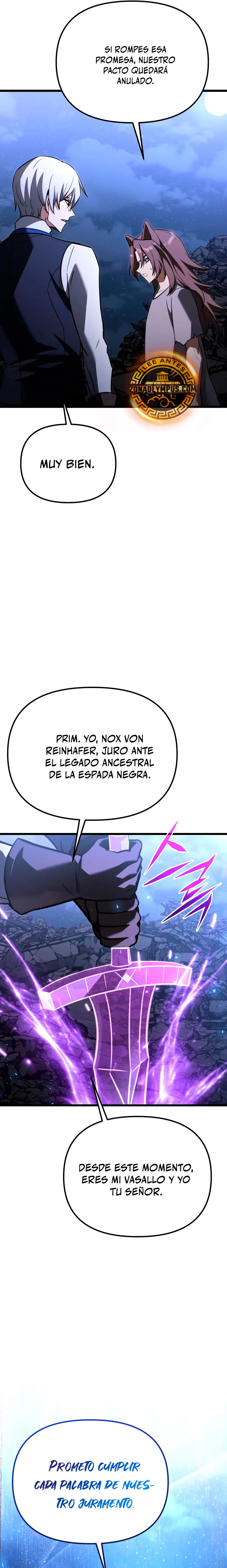 El prodigioso caballero  oscuro con tiempo Limitado Capitulo 121 página 32