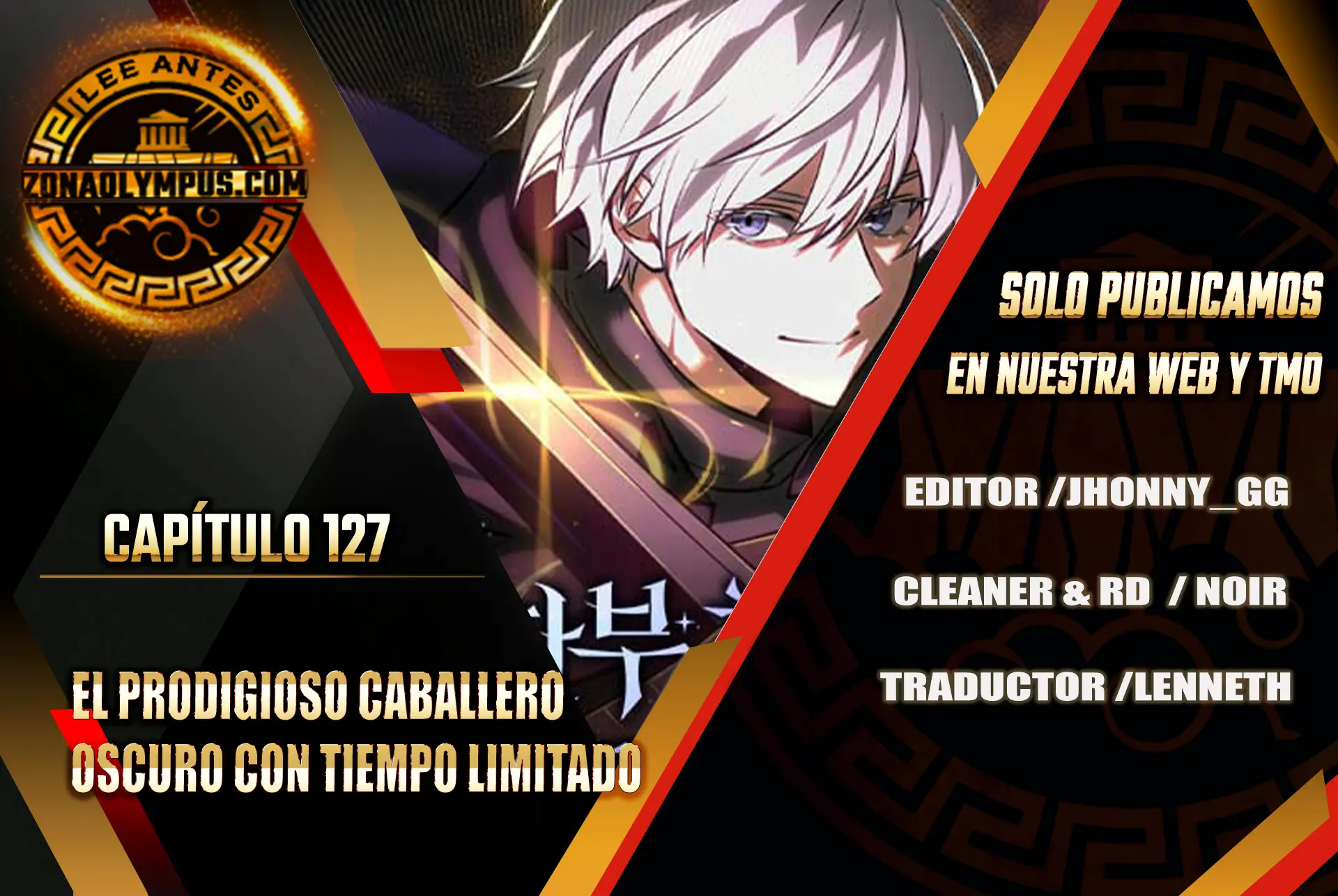 El prodigioso caballero  oscuro con tiempo Limitado Capitulo 127 página 2