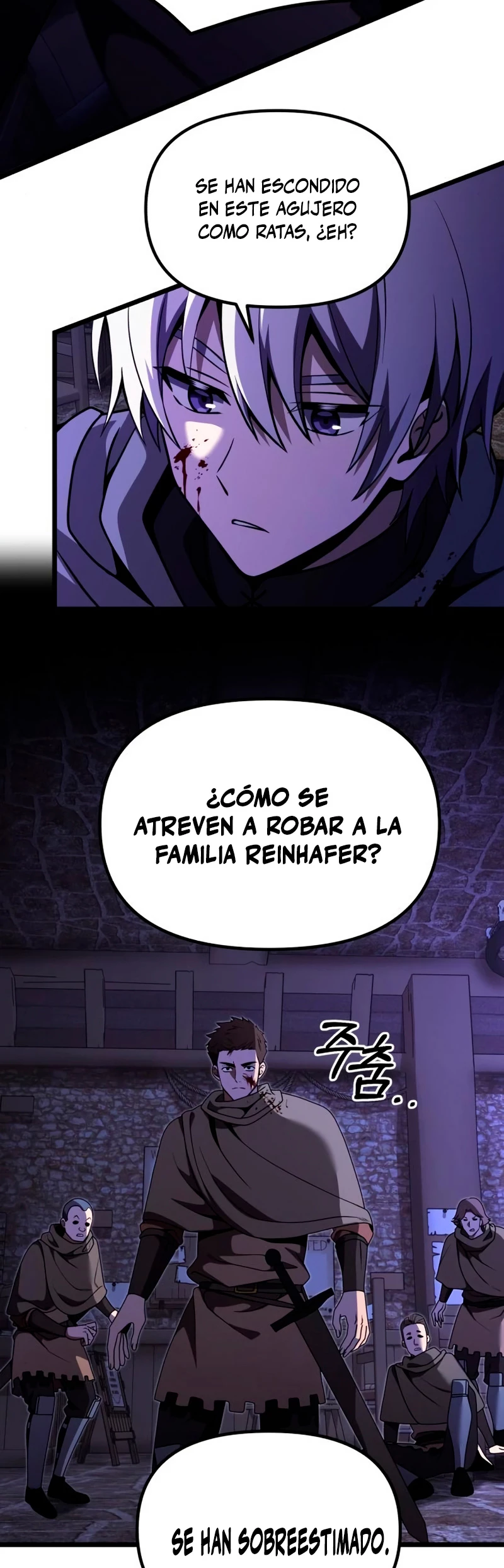 El prodigioso caballero  oscuro con tiempo Limitado Capitulo 28 página 47