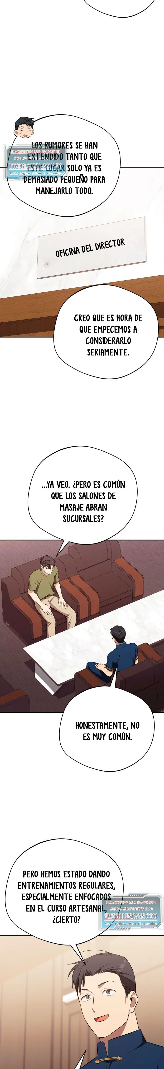 El Demonio Celestial de los Masajes Capitulo 70 página 21