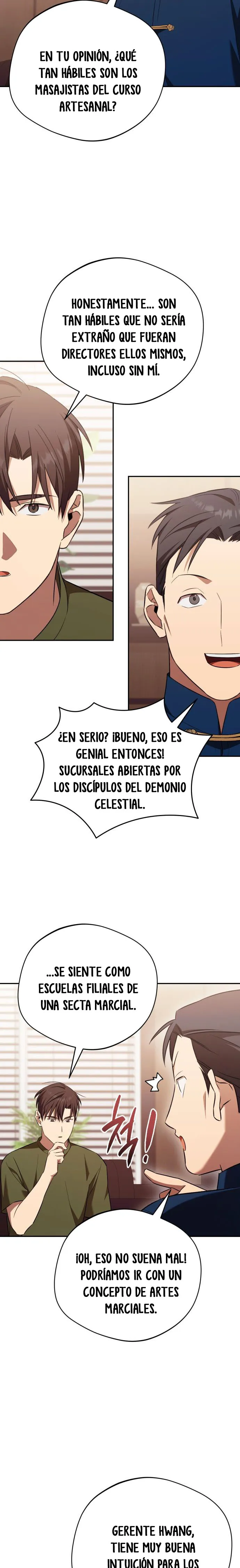 El Demonio Celestial de los Masajes Capitulo 70 página 22