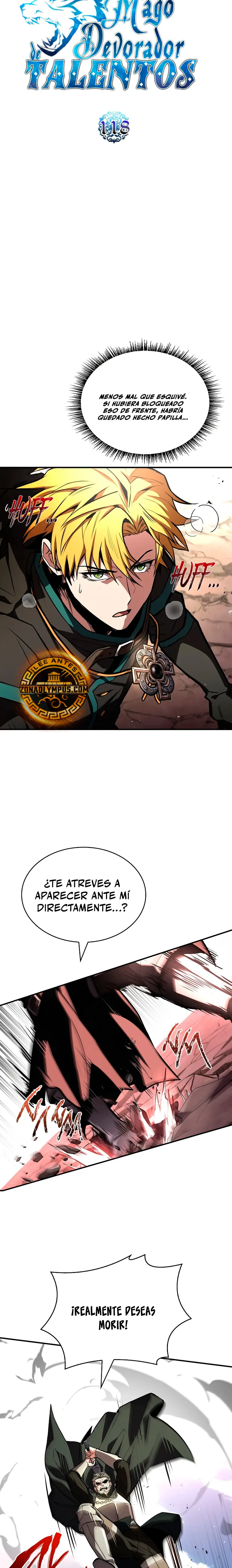 El Mago Devorador de Talentos Capitulo 118 página 13