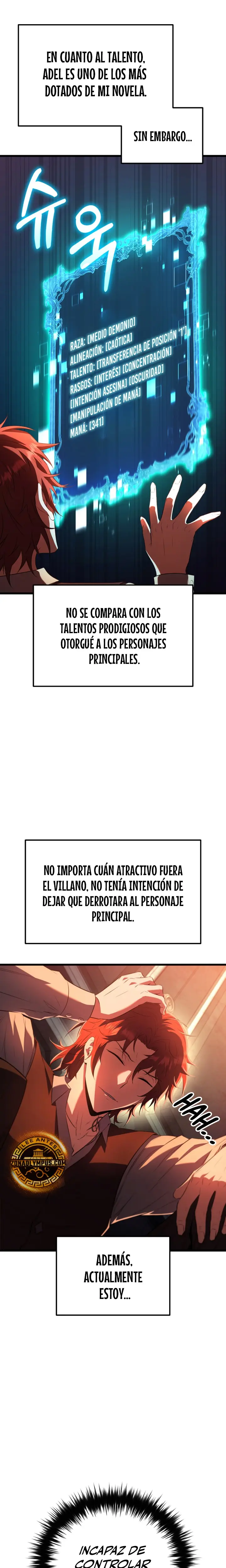 El villano de mirada cortante de la Academia Demoniaca Capitulo 1 página 25