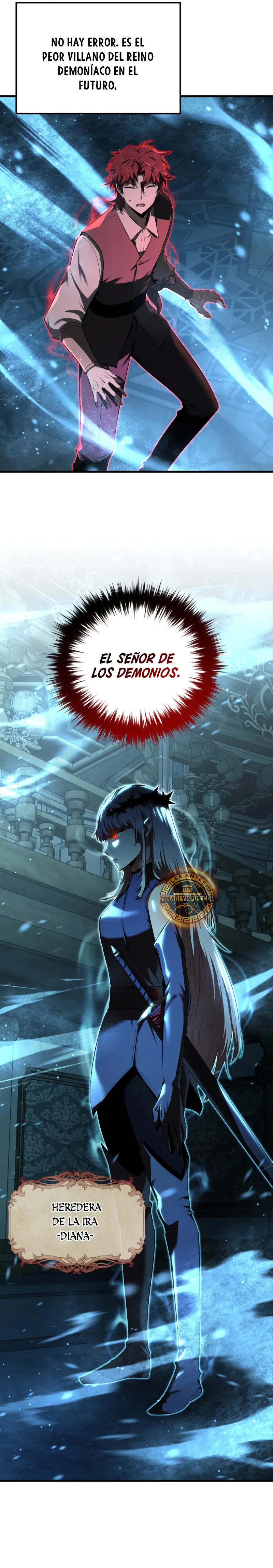 El villano de mirada cortante de la Academia Demoniaca Capitulo 10 página 14
