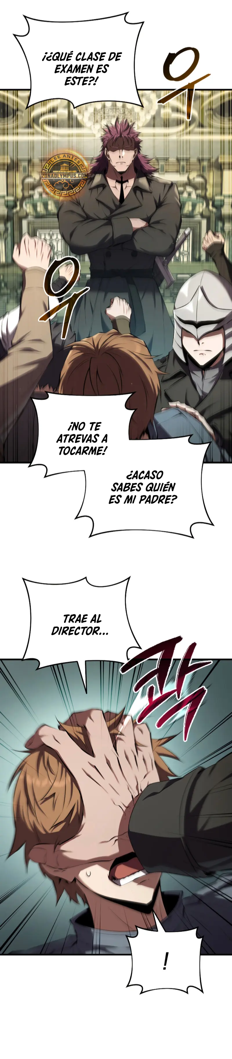 El villano de mirada cortante de la Academia Demoniaca Capitulo 10 página 17