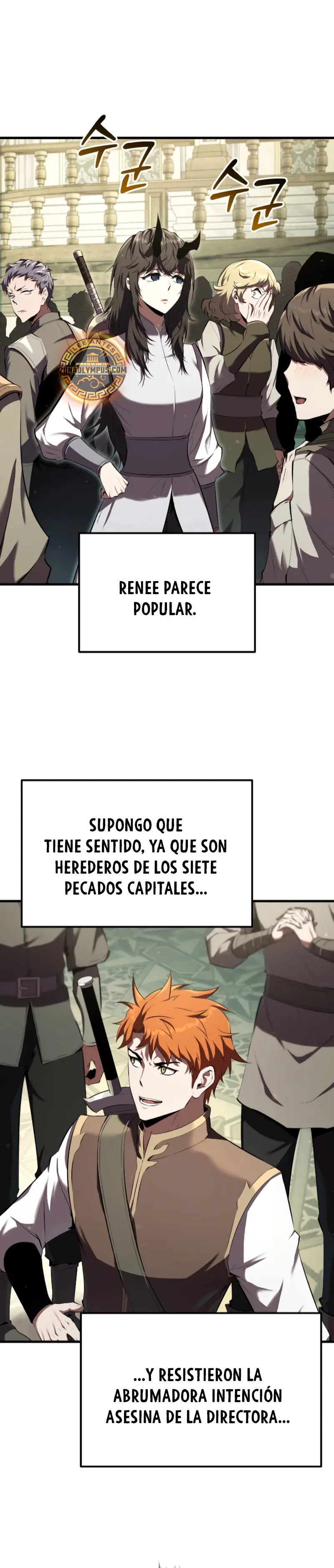 El villano de mirada cortante de la Academia Demoniaca Capitulo 10 página 22