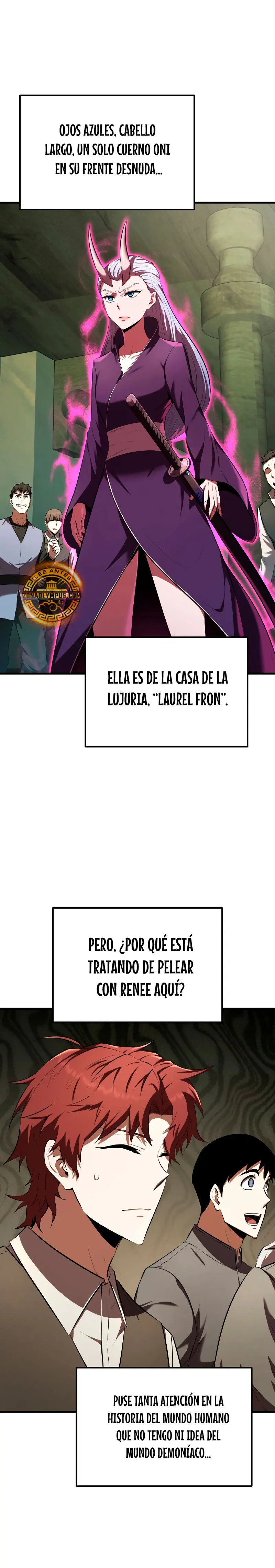 El villano de mirada cortante de la Academia Demoniaca Capitulo 13 página 39