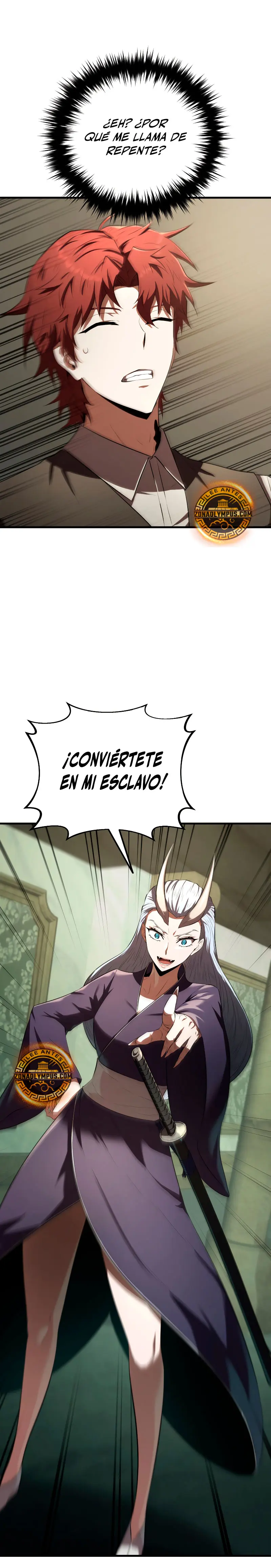 El villano de mirada cortante de la Academia Demoniaca Capitulo 13 página 42