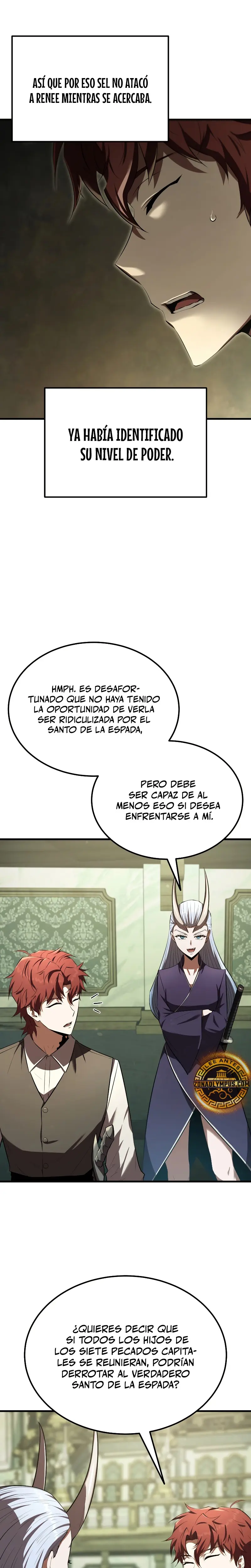 El villano de mirada cortante de la Academia Demoniaca Capitulo 14 página 21