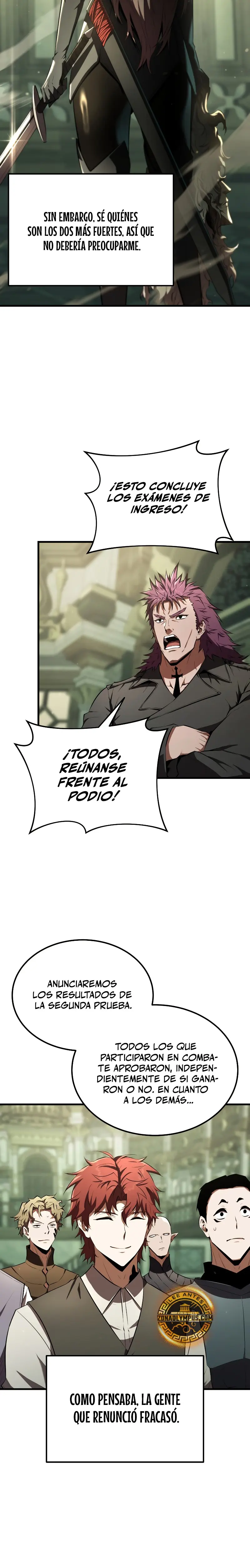 El villano de mirada cortante de la Academia Demoniaca Capitulo 14 página 25