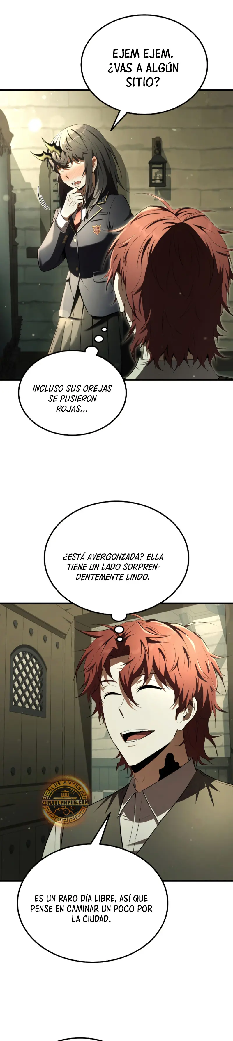 El villano de mirada cortante de la Academia Demoniaca Capitulo 16 página 35