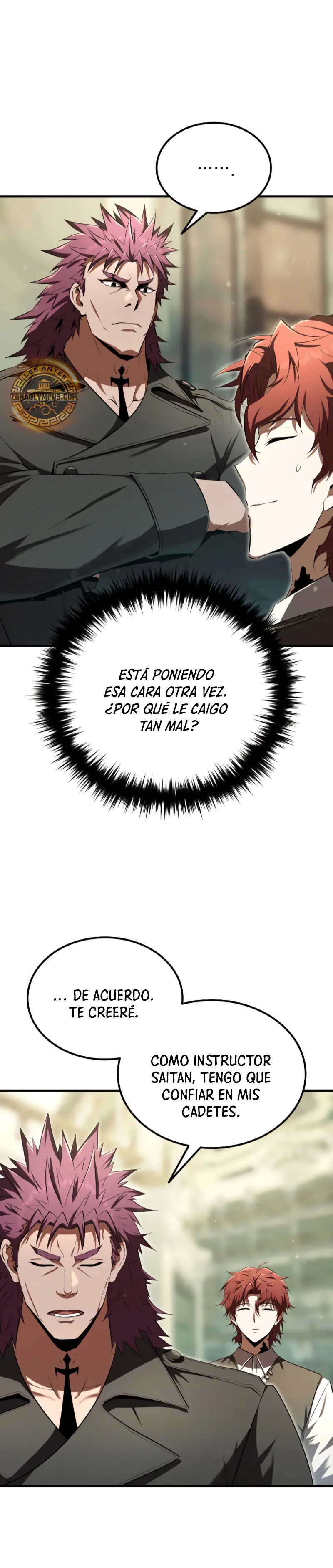 El villano de mirada cortante de la Academia Demoniaca Capitulo 16 página 9
