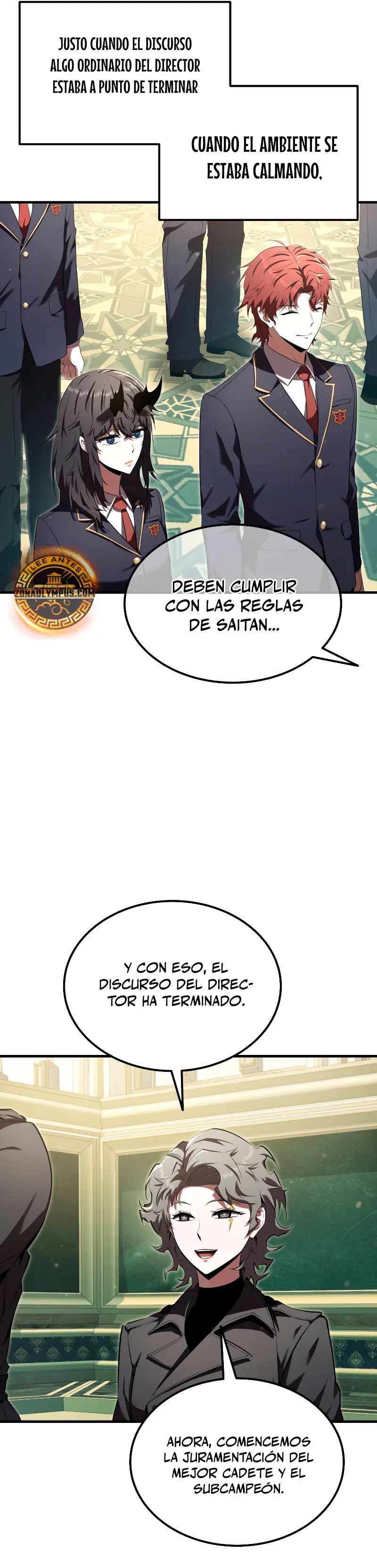 El villano de mirada cortante de la Academia Demoniaca Capitulo 17 página 26
