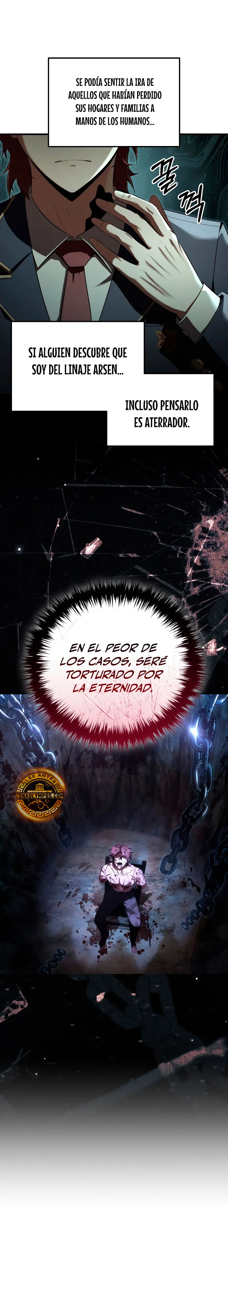 El villano de mirada cortante de la Academia Demoniaca Capitulo 17 página 32