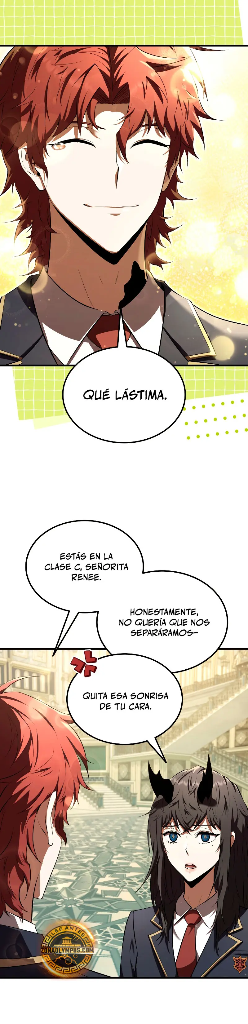 El villano de mirada cortante de la Academia Demoniaca Capitulo 17 página 35