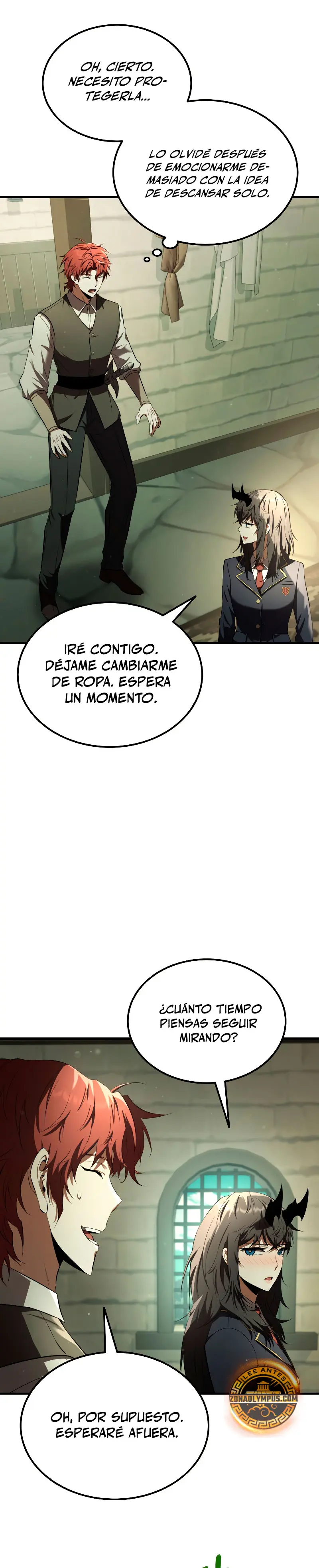 El villano de mirada cortante de la Academia Demoniaca Capitulo 17 página 4