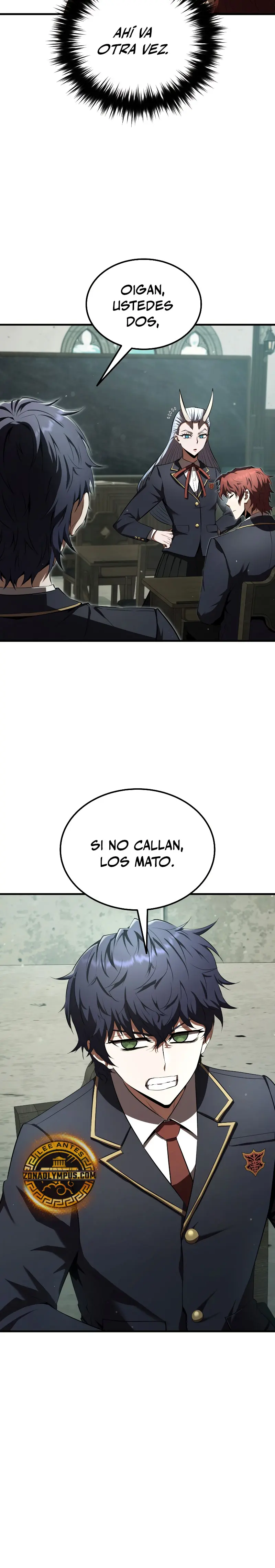 El villano de mirada cortante de la Academia Demoniaca Capitulo 18 página 16