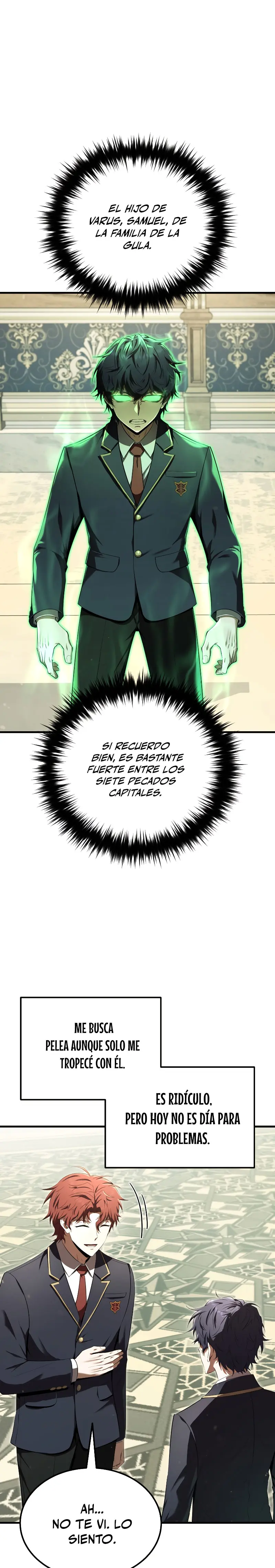 El villano de mirada cortante de la Academia Demoniaca Capitulo 18 página 2