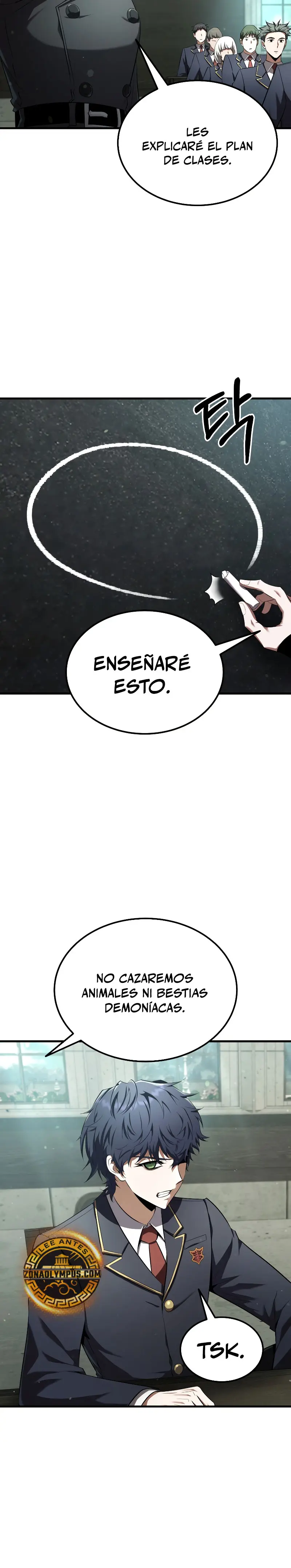 El villano de mirada cortante de la Academia Demoniaca Capitulo 18 página 22