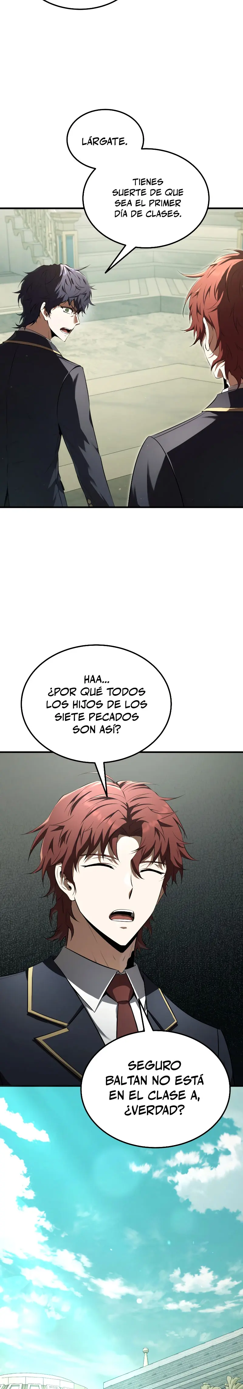 El villano de mirada cortante de la Academia Demoniaca Capitulo 18 página 3