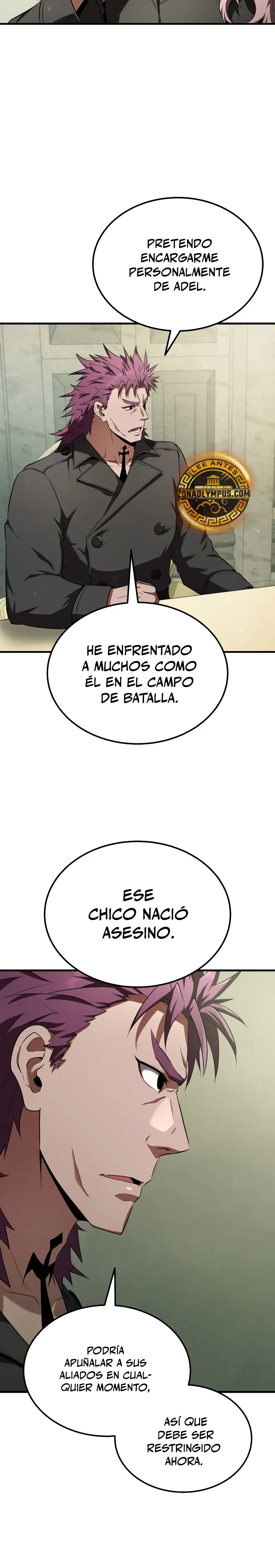 El villano de mirada cortante de la Academia Demoniaca Capitulo 18 página 7