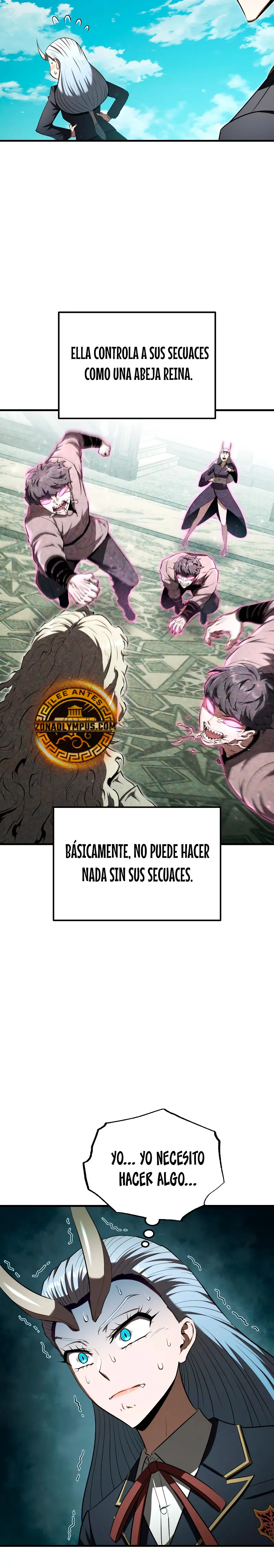 El villano de mirada cortante de la Academia Demoniaca Capitulo 19 página 32