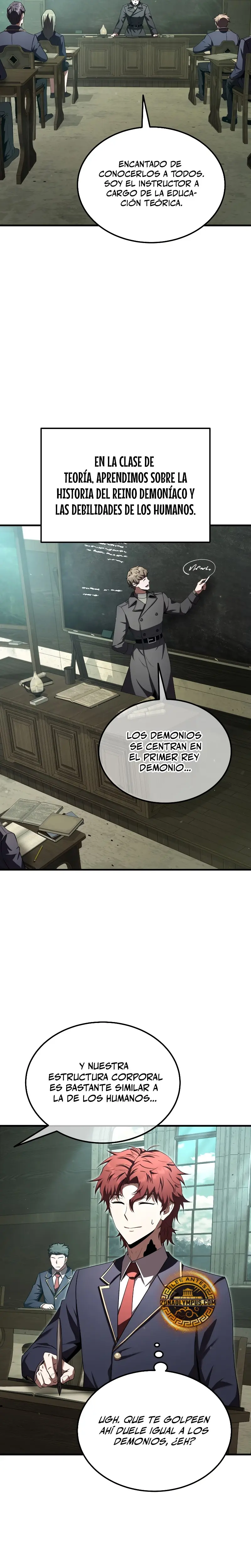 El villano de mirada cortante de la Academia Demoniaca Capitulo 20 página 15
