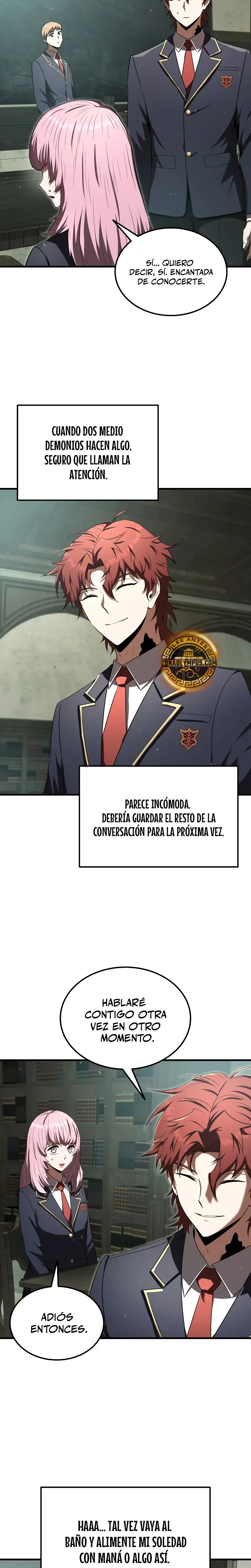 El villano de mirada cortante de la Academia Demoniaca Capitulo 20 página 21