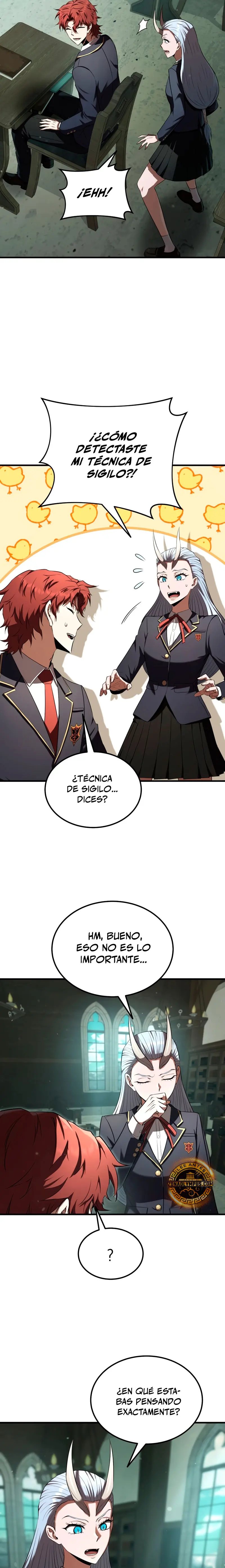 El villano de mirada cortante de la Academia Demoniaca Capitulo 21 página 14