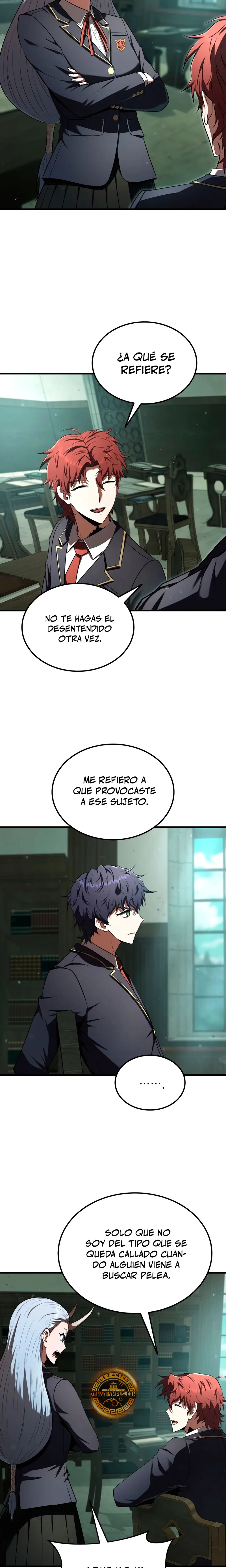 El villano de mirada cortante de la Academia Demoniaca Capitulo 21 página 15