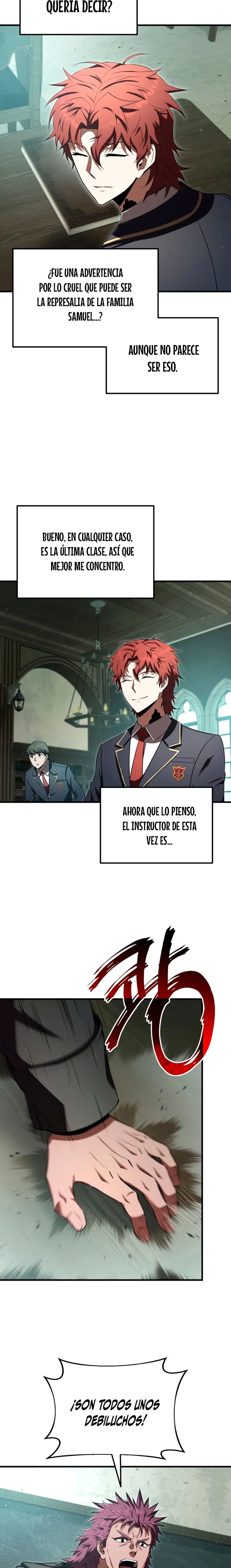 El villano de mirada cortante de la Academia Demoniaca Capitulo 21 página 18