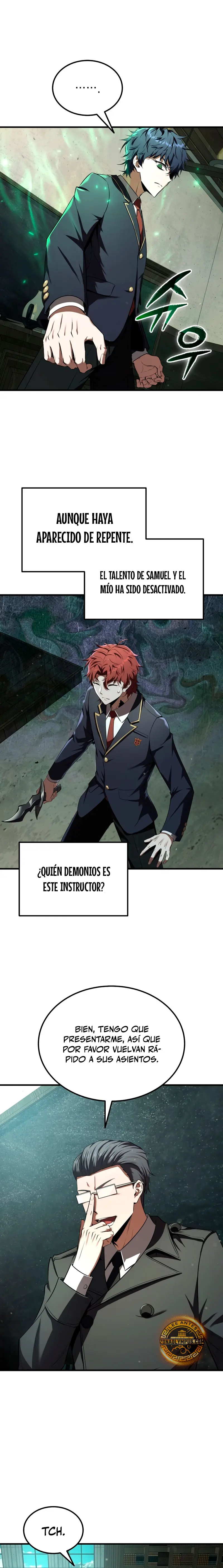El villano de mirada cortante de la Academia Demoniaca Capitulo 21 página 2