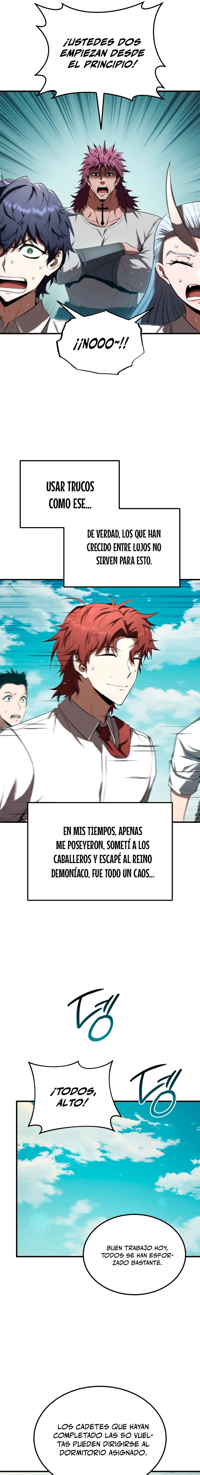 El villano de mirada cortante de la Academia Demoniaca Capitulo 21 página 22