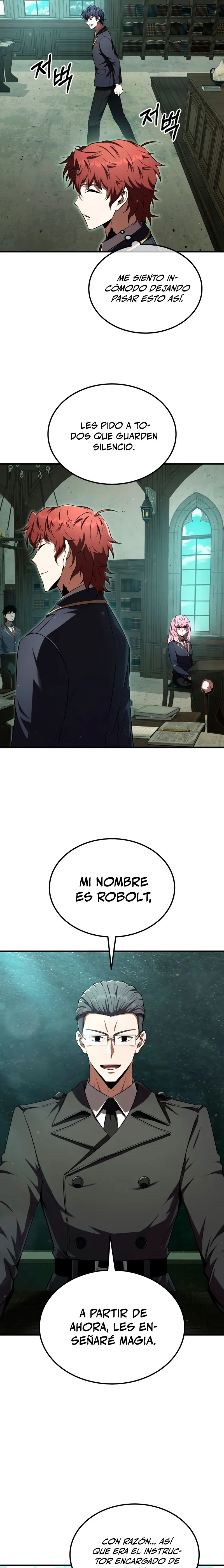 El villano de mirada cortante de la Academia Demoniaca Capitulo 21 página 3