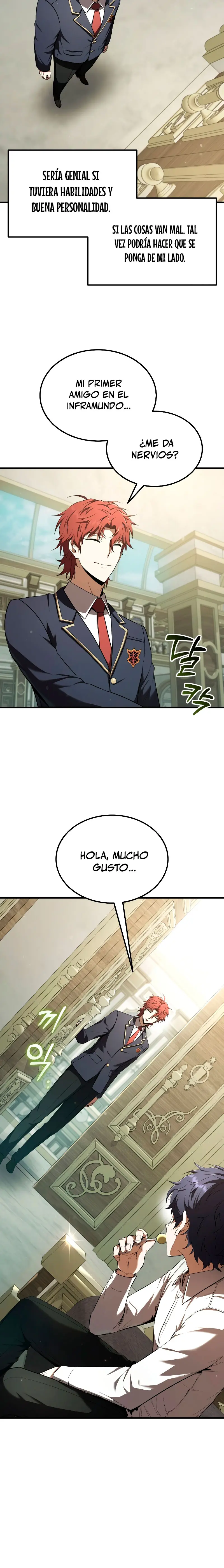 El villano de mirada cortante de la Academia Demoniaca Capitulo 22 página 13
