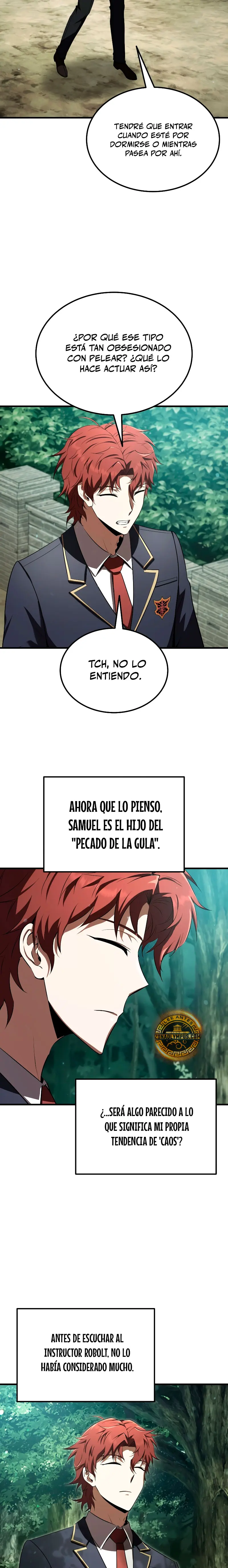 El villano de mirada cortante de la Academia Demoniaca Capitulo 22 página 19