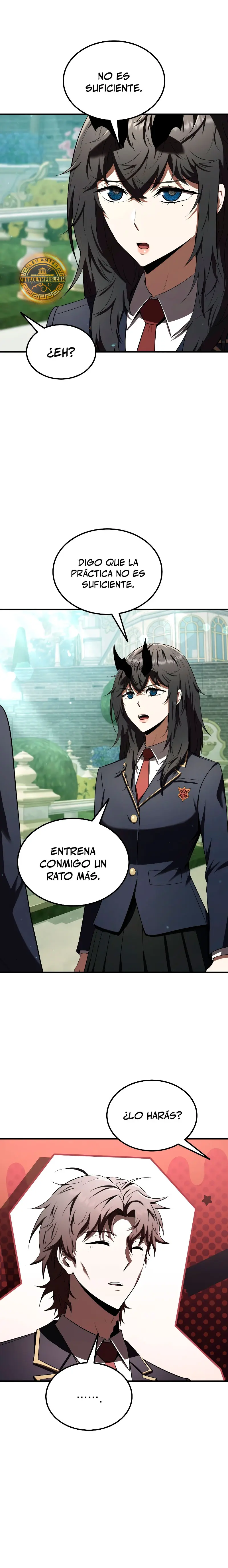 El villano de mirada cortante de la Academia Demoniaca Capitulo 22 página 3