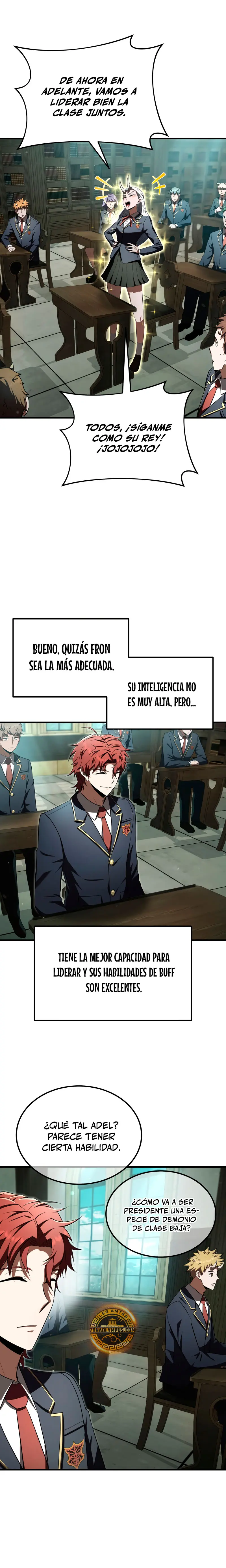 El villano de mirada cortante de la Academia Demoniaca Capitulo 23 página 13