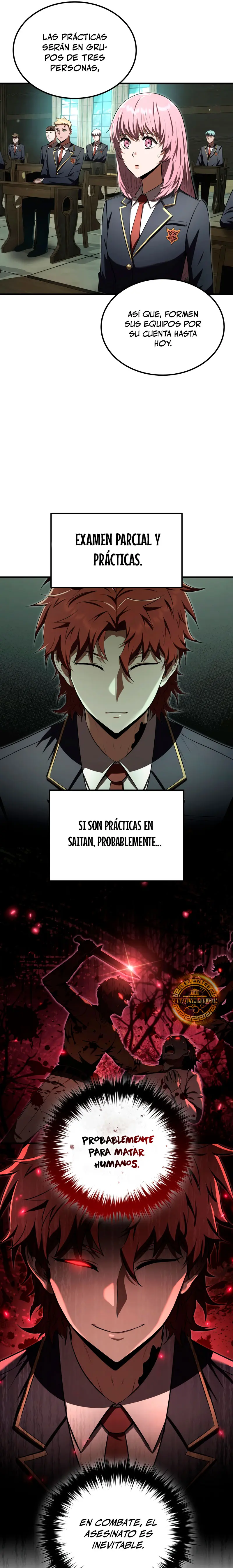 El villano de mirada cortante de la Academia Demoniaca Capitulo 23 página 18