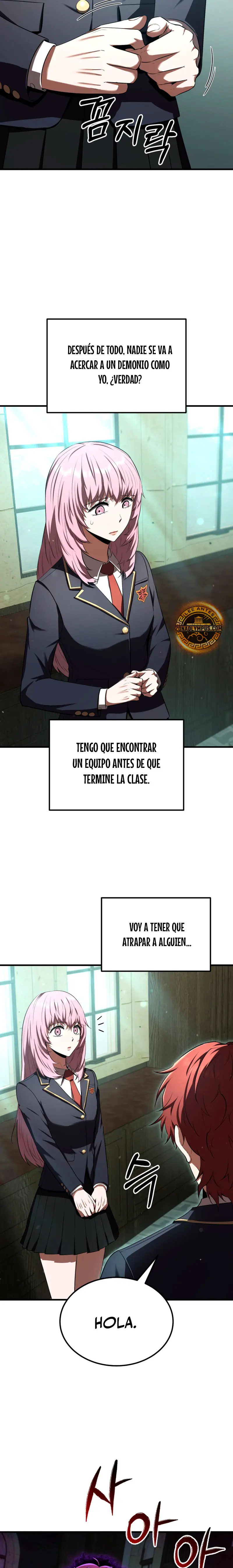 El villano de mirada cortante de la Academia Demoniaca Capitulo 24 página 10