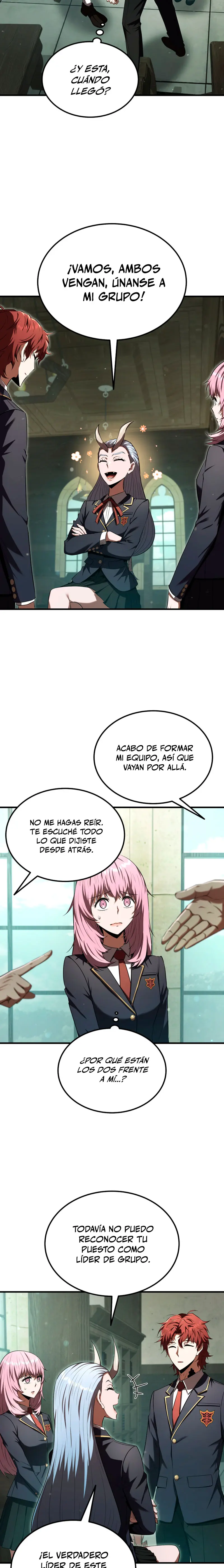 El villano de mirada cortante de la Academia Demoniaca Capitulo 24 página 15