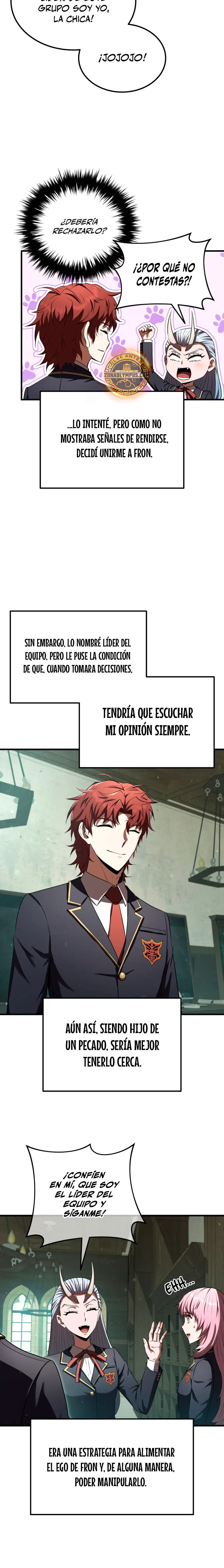 El villano de mirada cortante de la Academia Demoniaca Capitulo 24 página 16