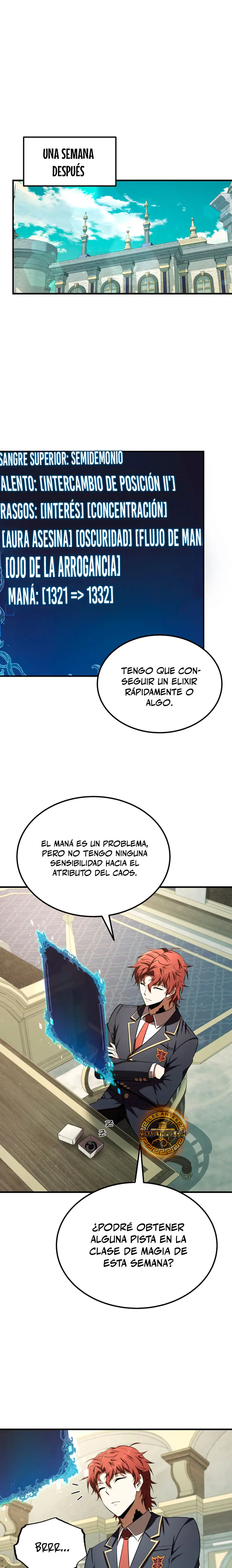El villano de mirada cortante de la Academia Demoniaca Capitulo 24 página 17