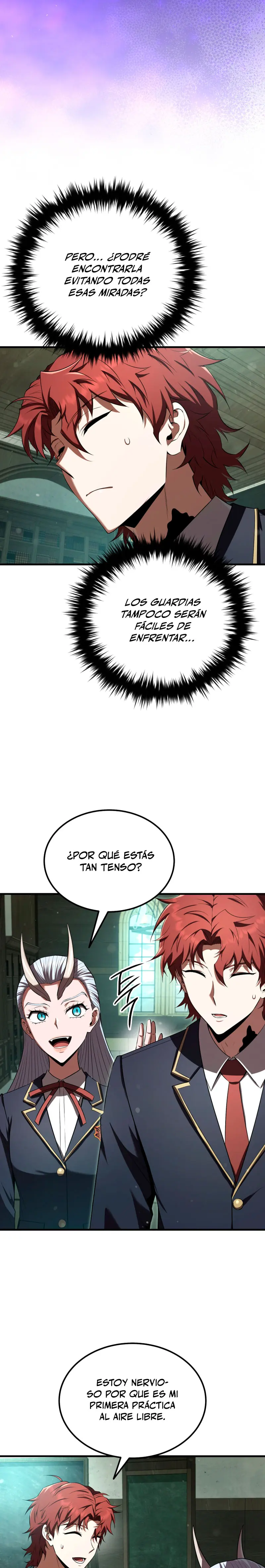 El villano de mirada cortante de la Academia Demoniaca Capitulo 24 página 23