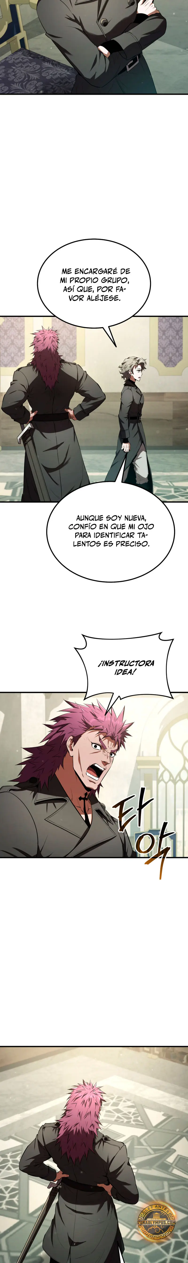 El villano de mirada cortante de la Academia Demoniaca Capitulo 24 página 4