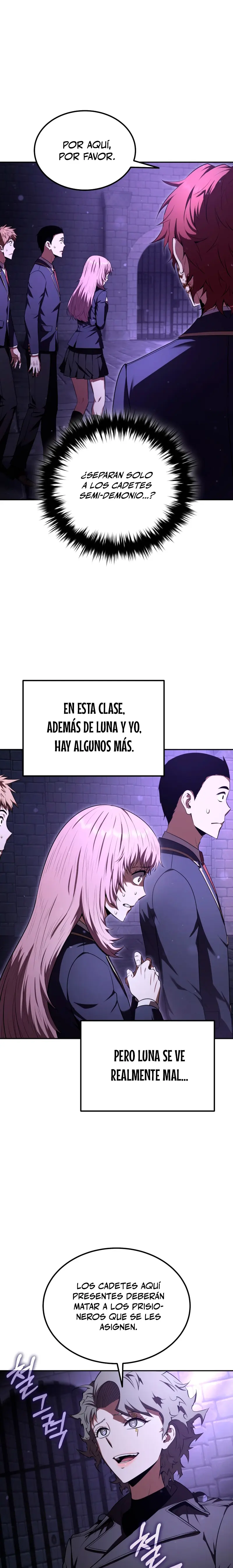 El villano de mirada cortante de la Academia Demoniaca Capitulo 25 página 19