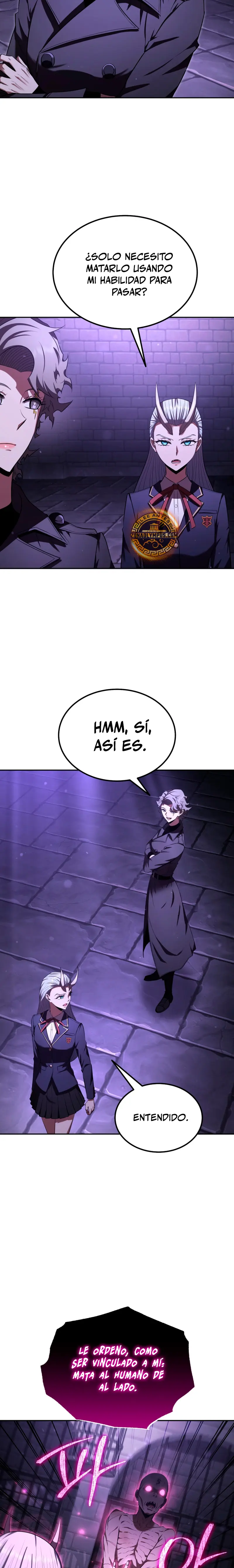 El villano de mirada cortante de la Academia Demoniaca Capitulo 25 página 25