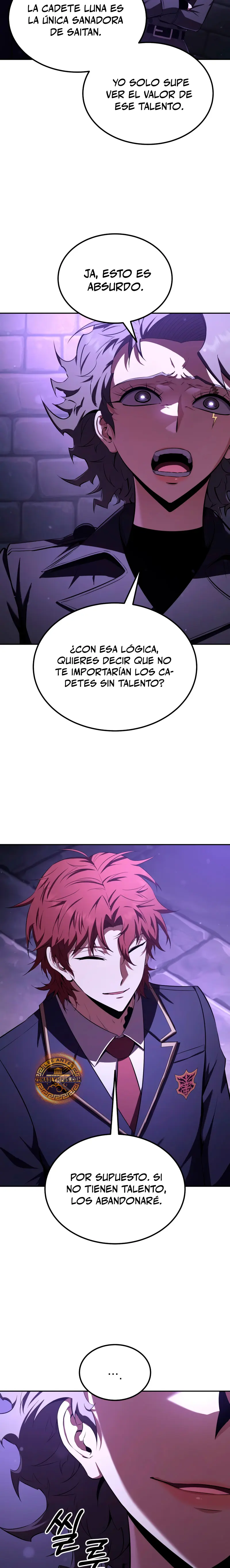 El villano de mirada cortante de la Academia Demoniaca Capitulo 26 página 9